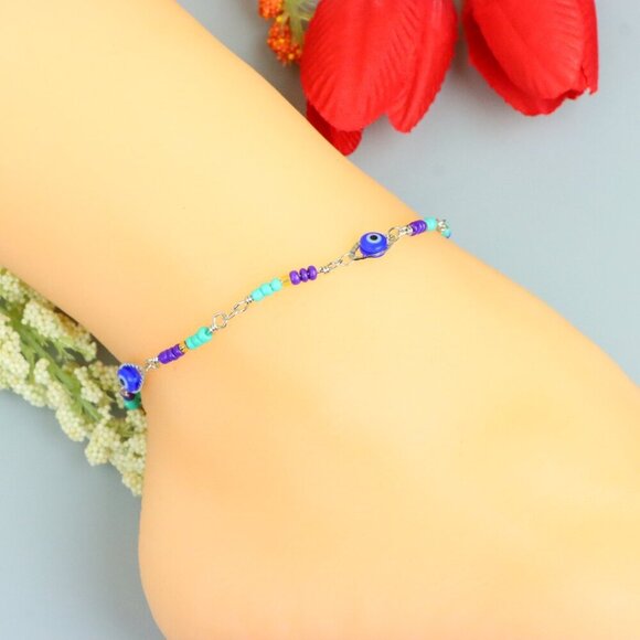 "Handmade Anklet – A Stylish Choice for Women, Thoughtful Gift Idea, EVCH1874 - Picture 6 of 10
